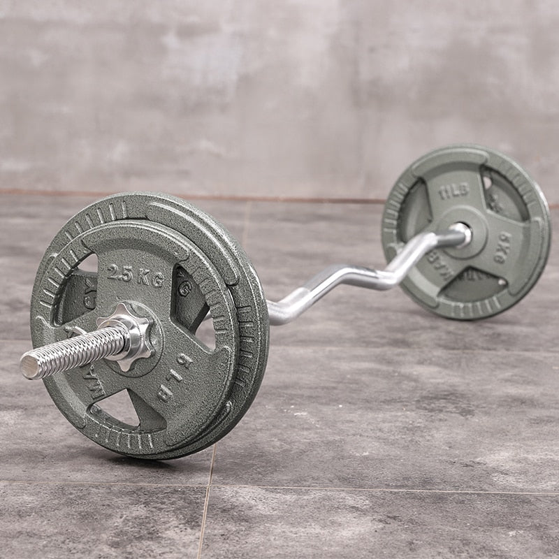 Fitness Straight Curved Bar