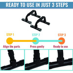 Push Up Bars Home Workout Rack