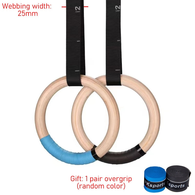 Wood Gymnastics Rings
